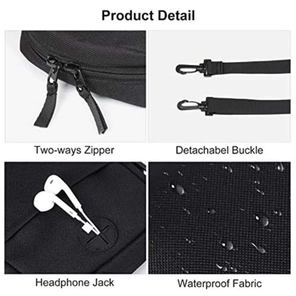 Crossbody Bag for Mens,Travel Passport Wallet Bag for Men for Cell